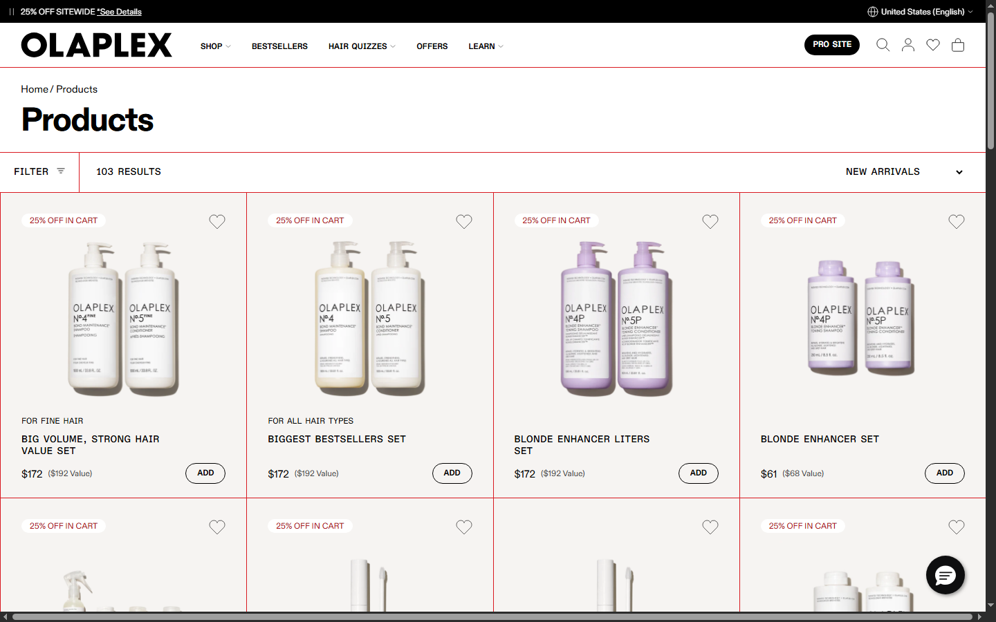 Olaplex â€” 'Estimated Delivery' Display on PDP