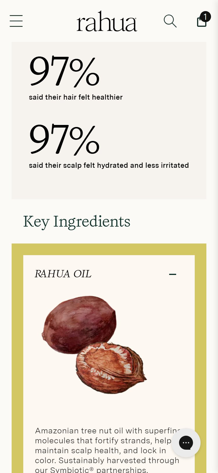 Rahua Beauty â€” PDP Bottom (no related products)
